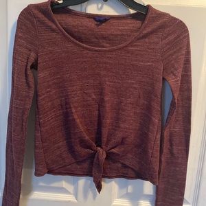 Aeropostale cropped shirt